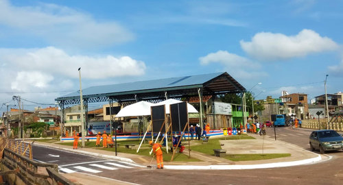 Praca_e_Galpao_pre_moldados_avenida_Gentil_Bittencourt_Marginal_Direita Praca_e_Galpao_pre_moldados_avenida_Gentil_Bittencourt_Marginal_Direita